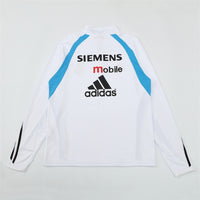 Camiseta de entrenamiento retro de manga larga del Real Madrid 03/04