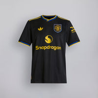 Camiseta y Pantalones Cortos para Niño Manchester United Third 25/26