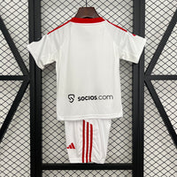 Camisetas y Pantalones Cortos Niños Sevilla FC Home 25/26