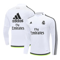 Camiseta de entrenamiento retro de manga larga del Real Madrid 15/16