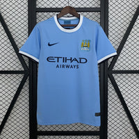 Camiseta Manchester City Retro Home 13/14