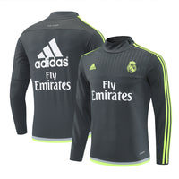 Camiseta de entrenamiento retro de manga larga del Real Madrid 15/16