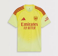 Camisa y Pantalones Cortos para Niños Arsenal Portero 25/26