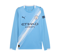 Camiseta Manchester City Home 25/26 - Manga Larga