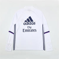 Camiseta de entrenamiento retro de manga larga del Real Madrid 16/17