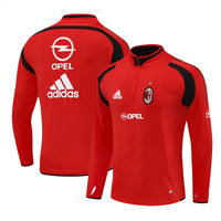 Camiseta de entrenamiento retro de manga larga del Milan 04/05