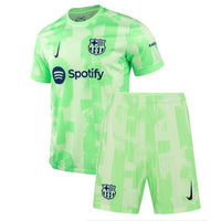 Camisa y Pantalones Cortos para Niños FC Barcelona 24/25