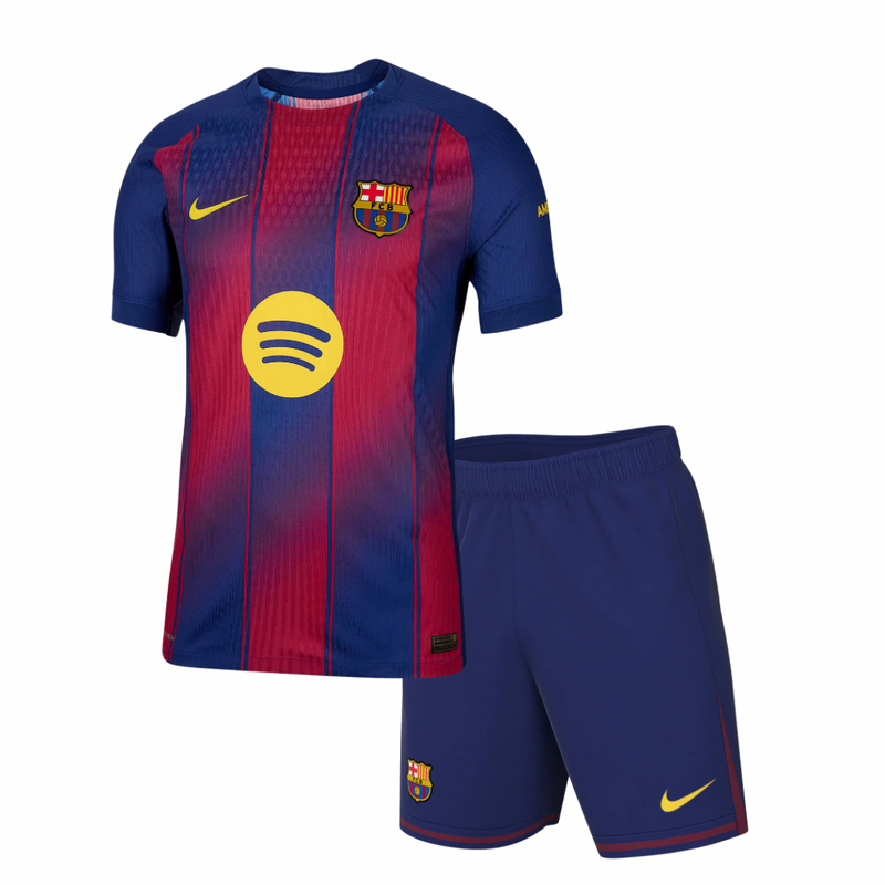 Camisa y Pantalones Cortos para Niños FC Barcelona 25/26