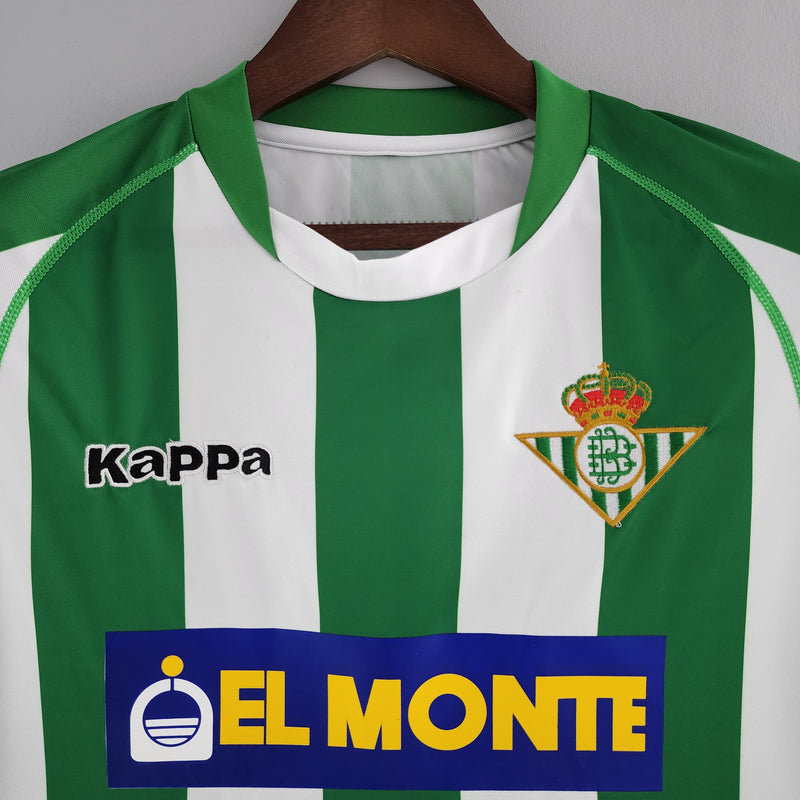 Camiseta Retro Real Betis Home 01/02