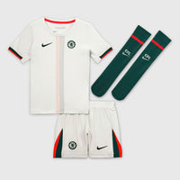 Camisa y Pantalones Cortos para Niños Chelsea Away 25/26-Con Medias