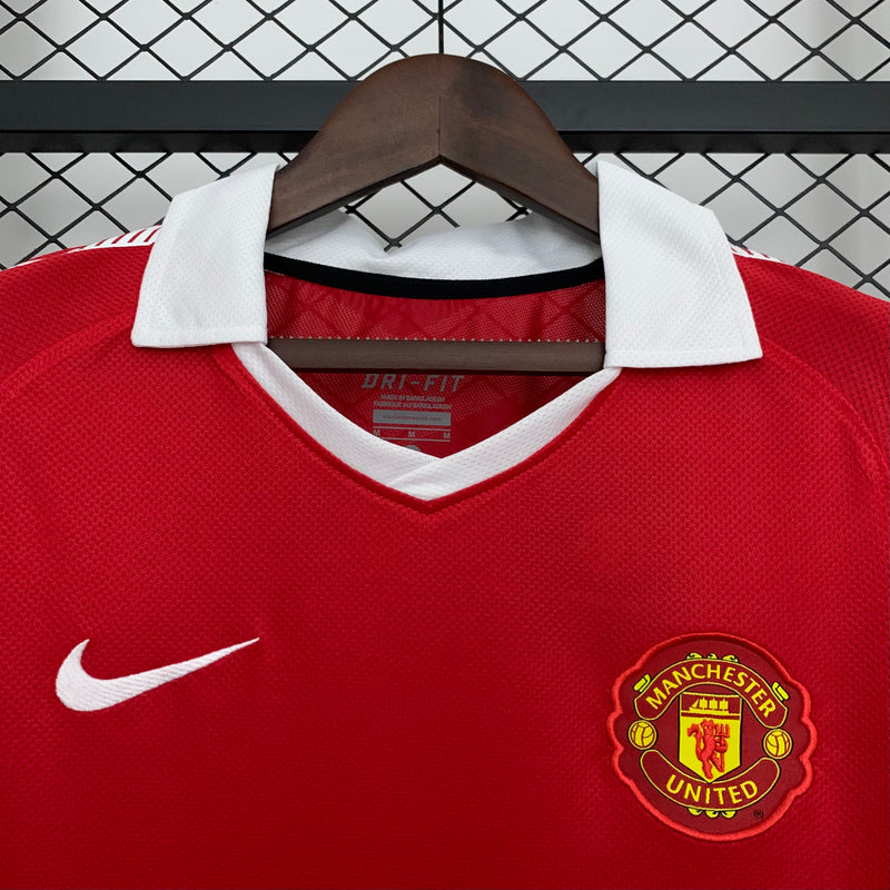 Camiseta Manchester United Retro Home 10/11