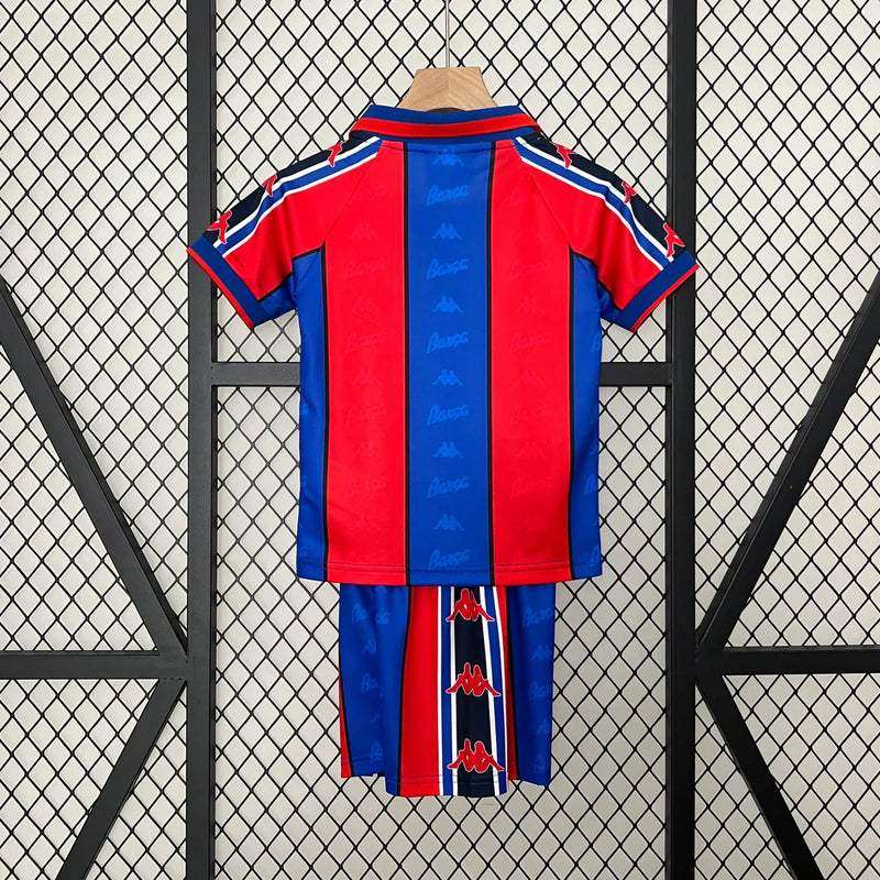 Camiseta y Pantalones Cortos para Niño FC Barcelona Retro 95/97