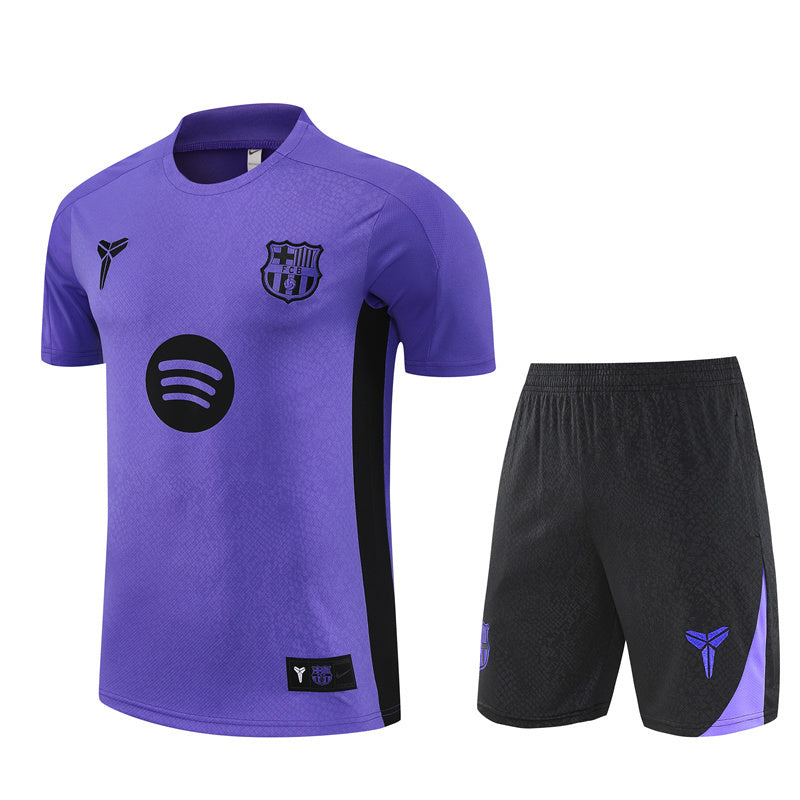 Camiseta y Pantalones Cortos FC Barcelona Niño 25/26