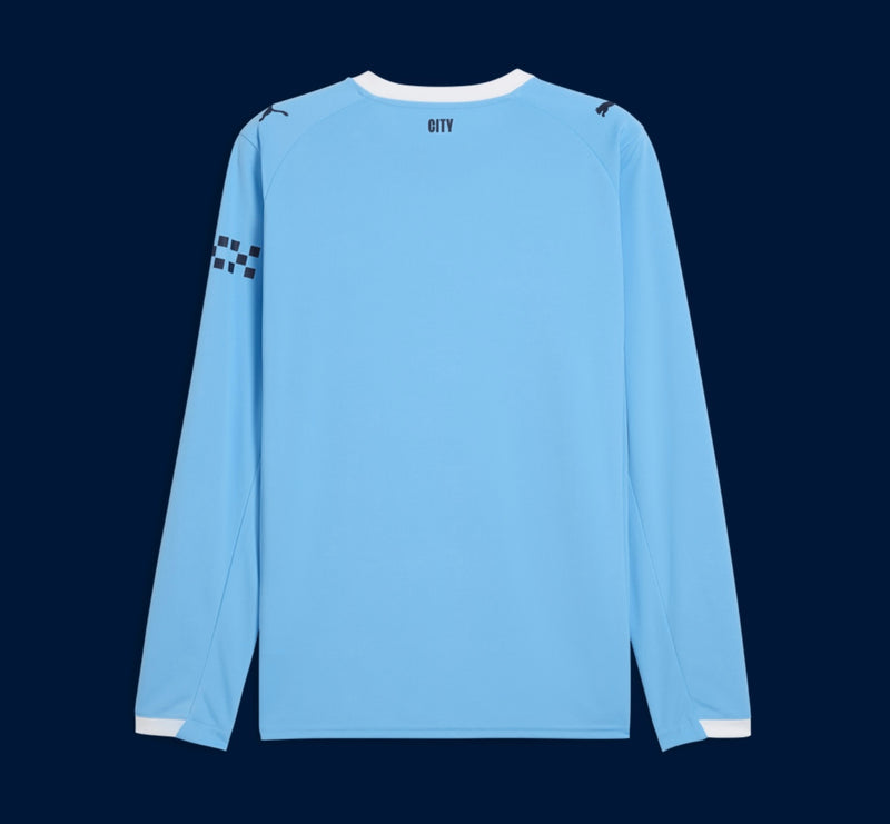 Camiseta Manchester City Home 25/26 - Manga Larga