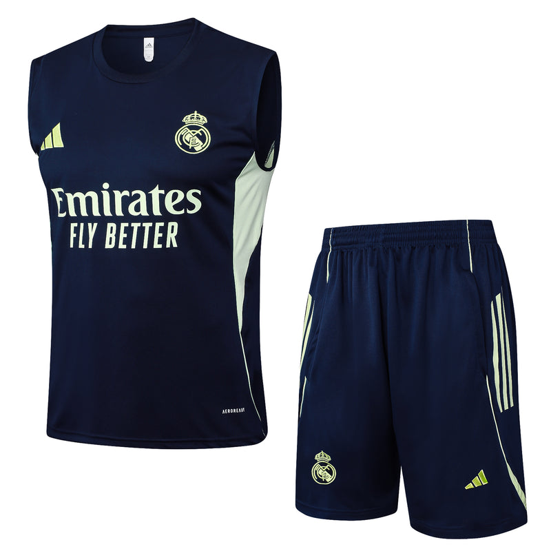 Camiseta y Pantalón corto Entrenamiento Real Madrid 25/26