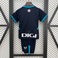 Camisetas y Pantalones Cortos Niños Athletic Bilbao Away 25/26