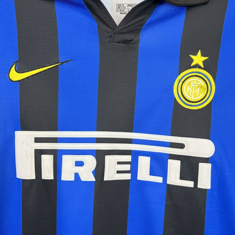 Camiseta Retro Inter manga larga Home 98/99
