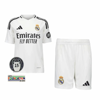 Camiseta y Pantalones Cortos Niños Real Madrid Away 24/25 - Con Patch