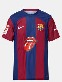 Camiseta FC BARCELONA x THE ROLLING STONES 23/24 Jugador - Edición Especial - Patch LaLiga Winners