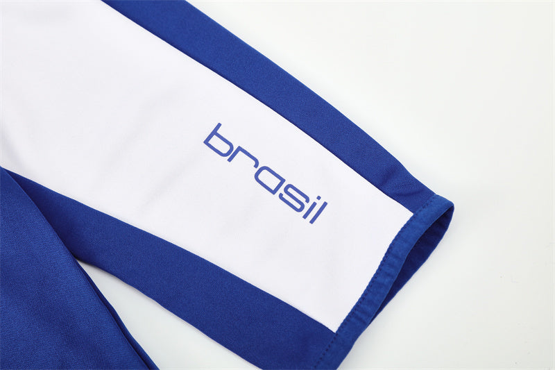 Camiseta de entrenamiento retro de manga larga del Brasil 2002