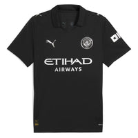 Camisa e Pantalones Cortos para Niños Manchester City Away 25/26