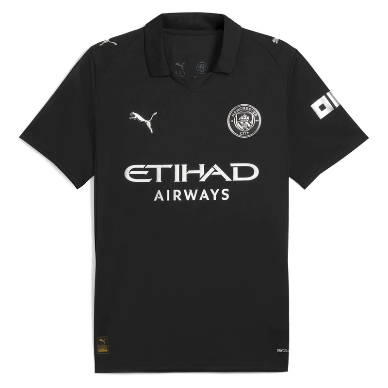 Camisa e Pantalones Cortos para Niños Manchester City Away 25/26