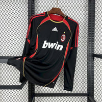Camiseta Retro AC Milan Third 06/07 manga larga