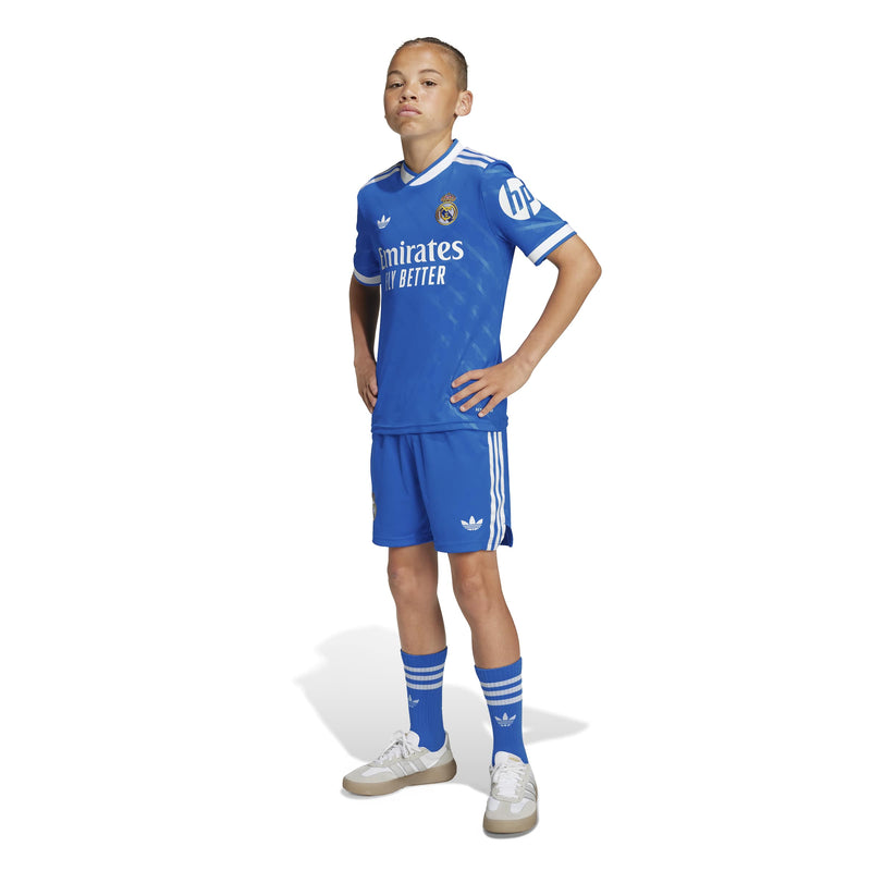 Camiseta y Pantalones Cortos Niños Real Madrid Third 25/26