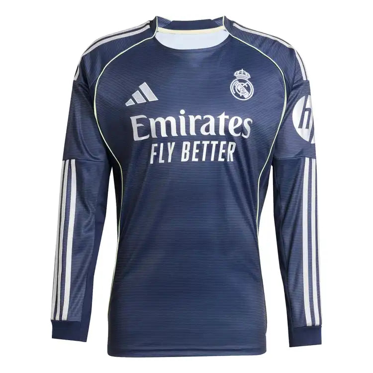 Camiseta Real Madrid Away 25/26 Jugador - Manga Larga