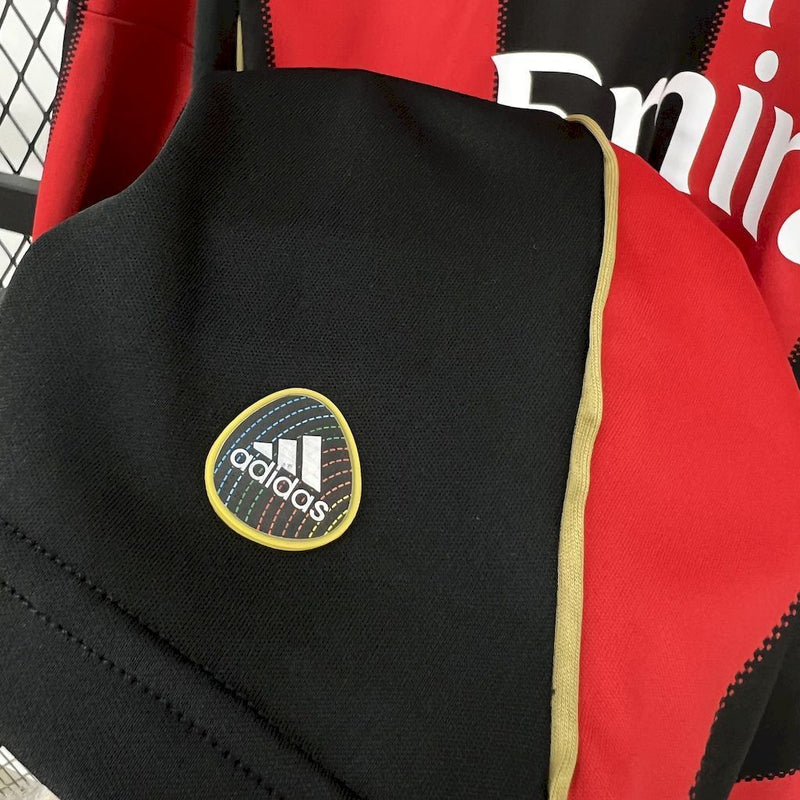 Camiseta Retro AC Milan Home 10/11 manga larga