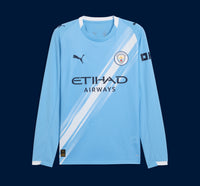 Camiseta Manchester City Home 25/26 - Manga Larga