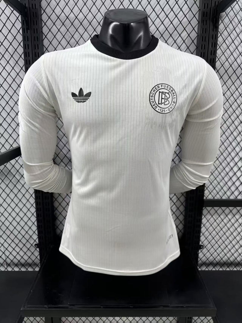 Camiseta Alemania Celebrando 125 Años 2025 - Manga Larga Versión Jugador