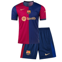 Camisa y Pantalones Cortos para Niños FC Barcelona 24/25