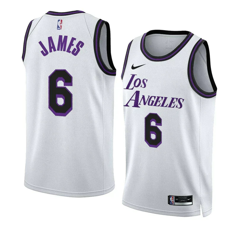 Camiseta NBA City Edition - Lakers 22/23 JAMES