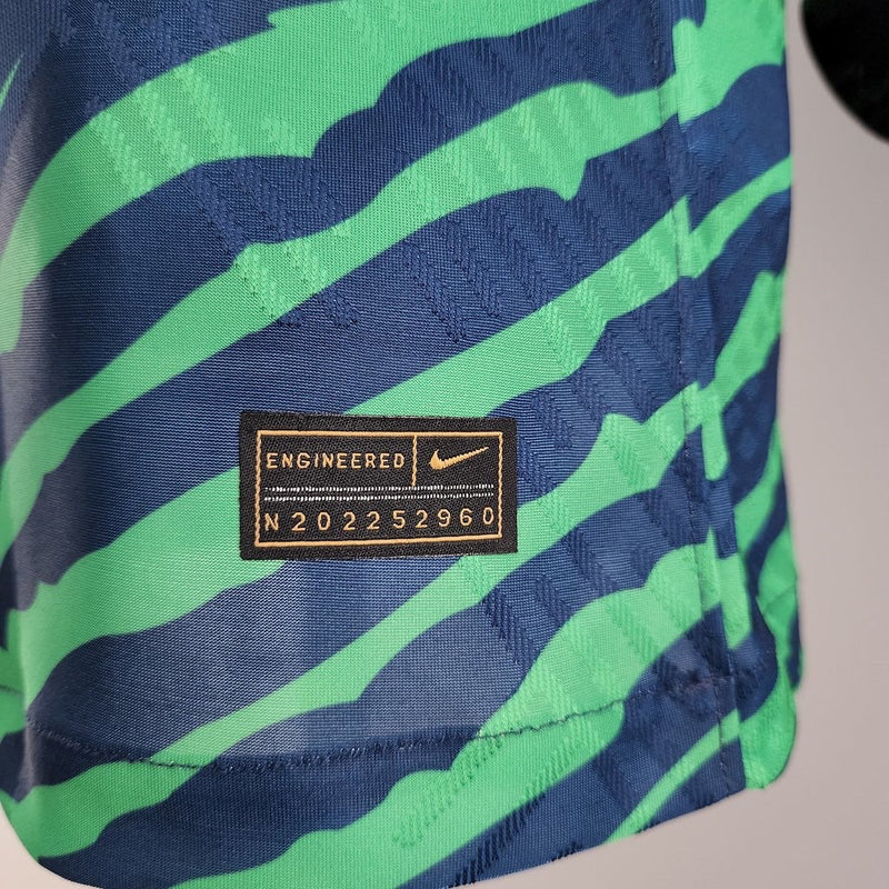 Camiseta Pre Match Brasil Jugador 22/23