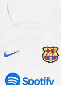 Camisa y Pantalones Cortos para Niños FC Barcelona Away 23/24