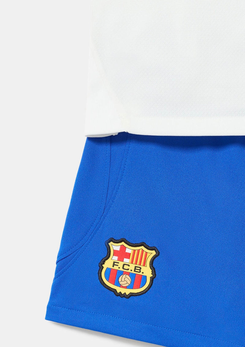 Camisa y Pantalones Cortos para Niños FC Barcelona Away 23/24