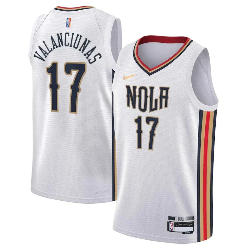 Camiseta NBA City Edition - Pelicans 22/23 VALANCIUNAS