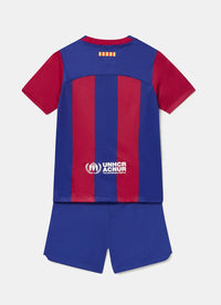Camisa y Pantalones Cortos para Niños FC Barcelona 23/24